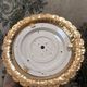 Vintage ceiling light Glashütte Limburg Bronze Hollywood Regency Mid Century
