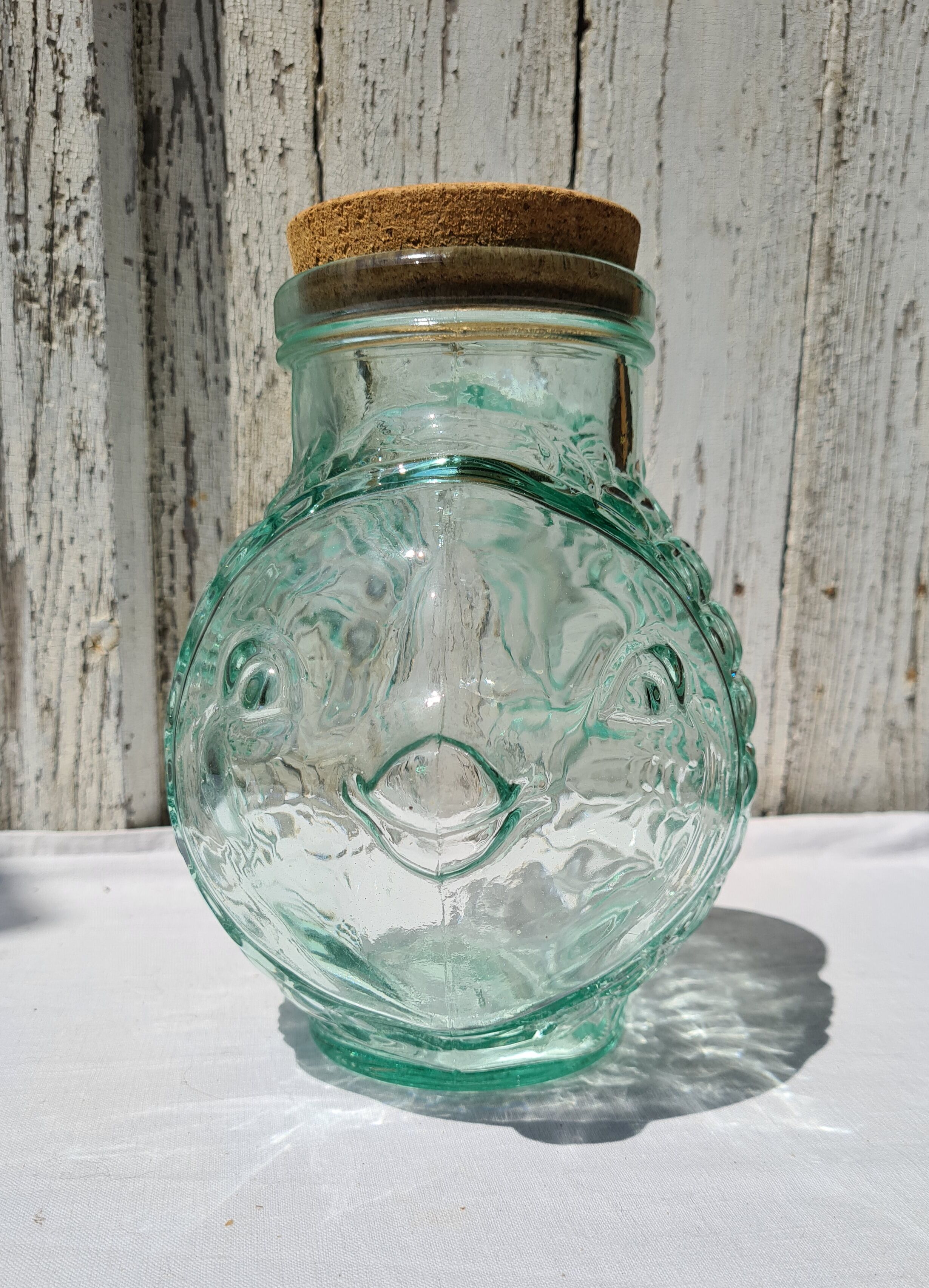 Fish-shaped jar