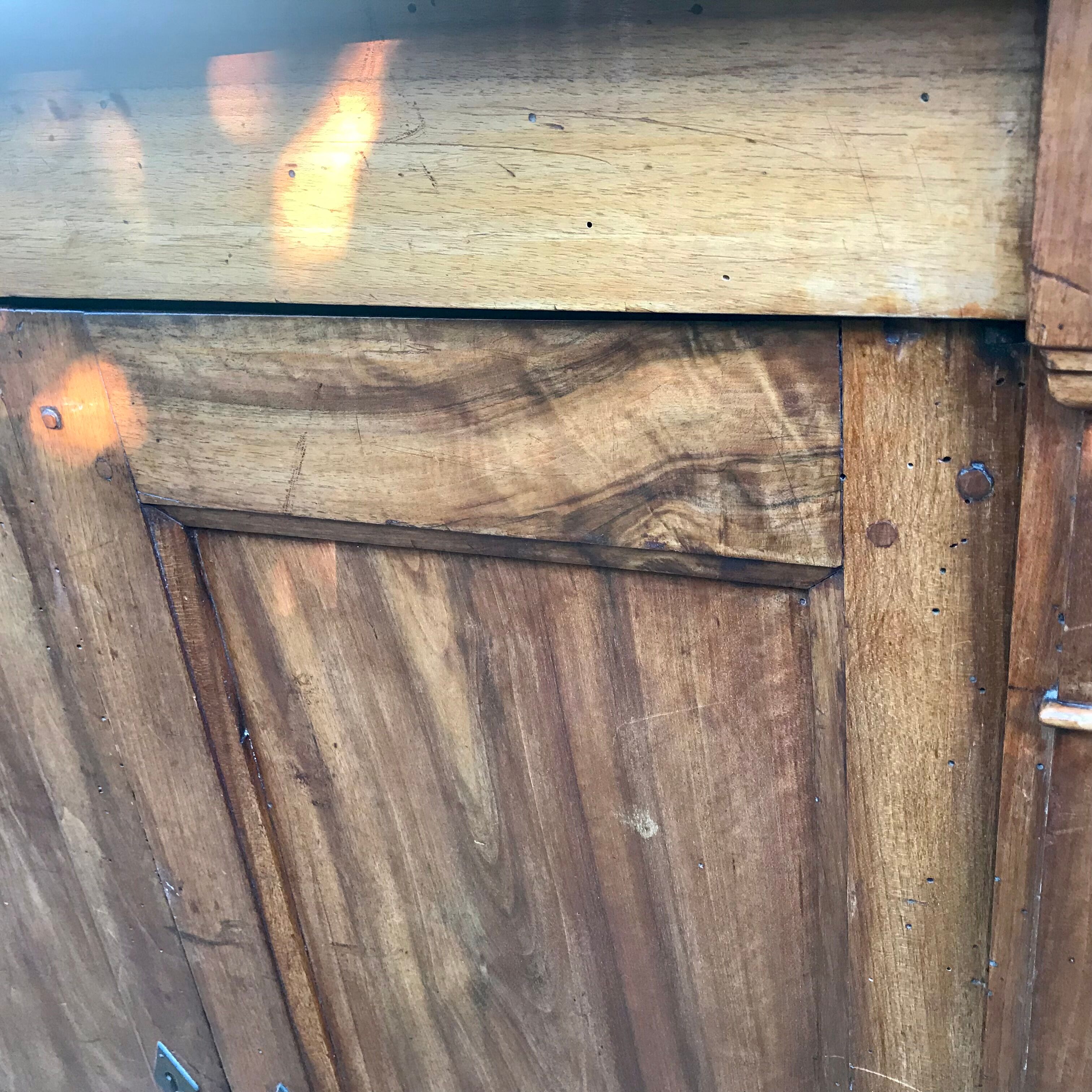 Nineteenth walnut directoire buffet