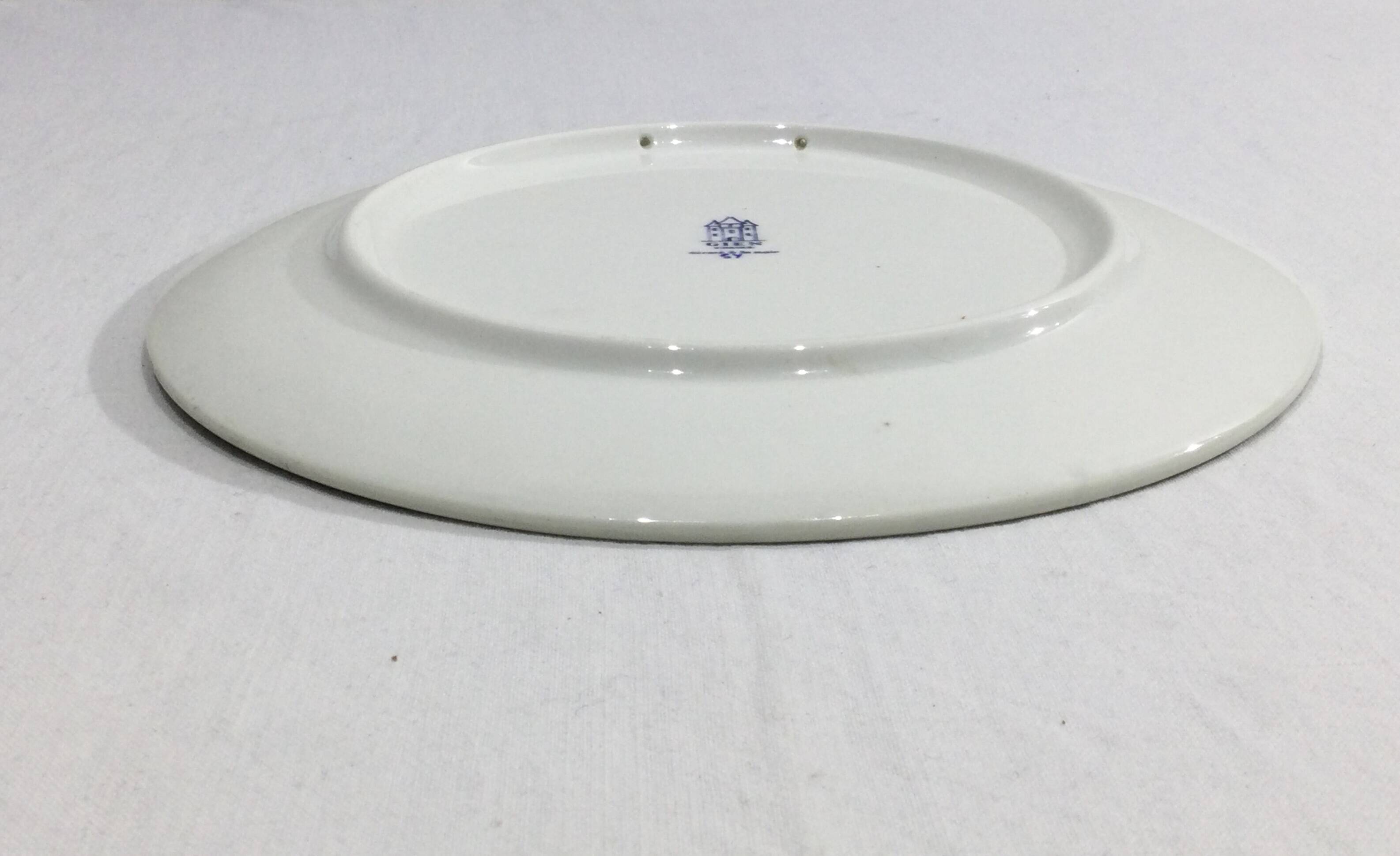 Gien – Round dish Cashmere model