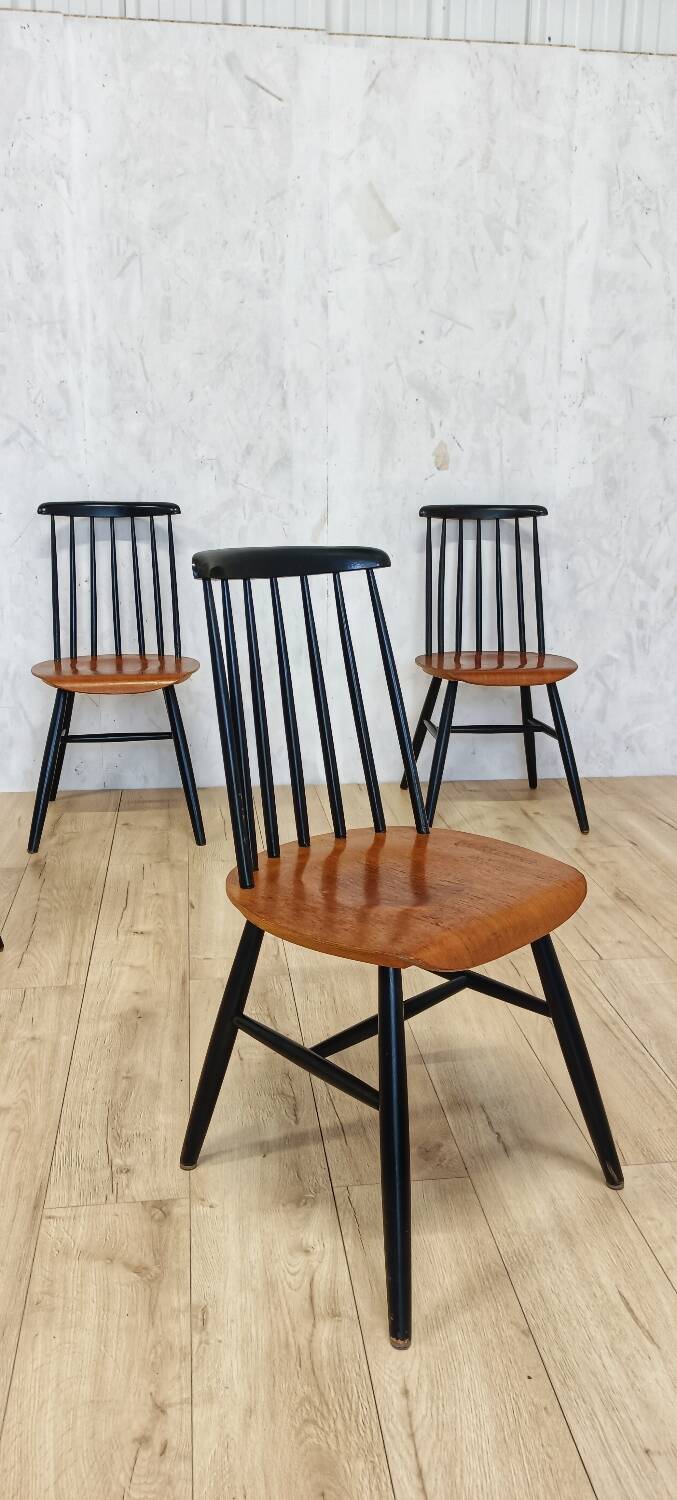 Série de 4 chaises Fanett par Tapiovaara