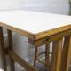 Standing table and 4 high stools Baumann 1990