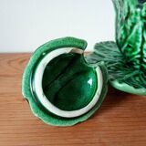 small cabbage-shaped slip pot