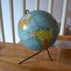 World map globe Girard Barrère 60s