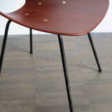 Vittorio Nobili for Fratelli Tagliabue Italian Medea dining chairs, 1950s