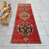 Oushak Bohemian Hallway Runner Rug sku 1069