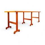 Large oak refectory table