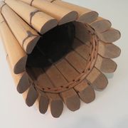 Porte-parapluie en bambou, France années 1950