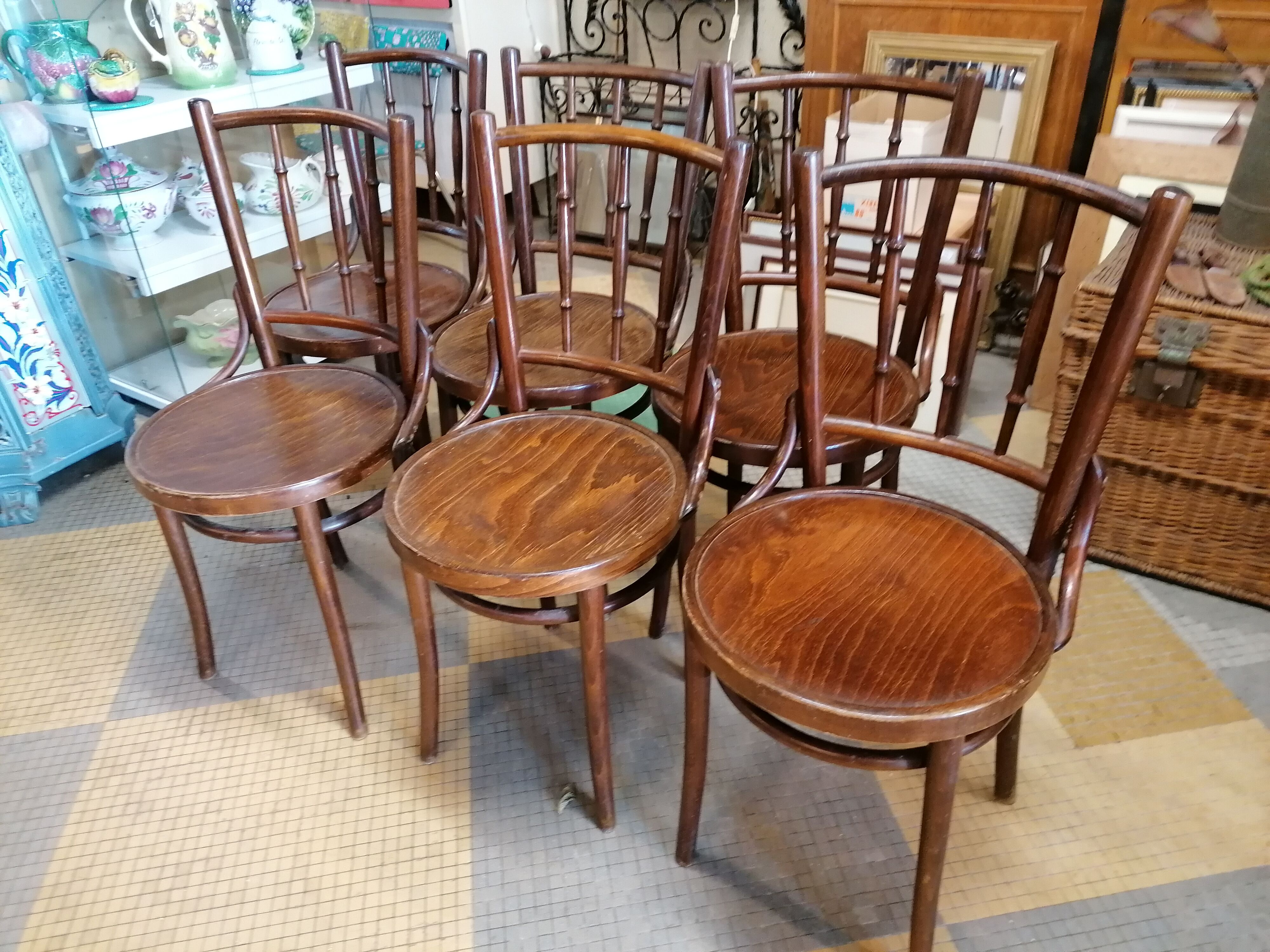 6 Bistro chairs