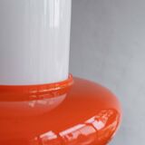 Vintage Czechoslovak Hanging Glass Lamp By Osvětlovací Sklo, 1970s