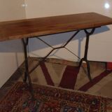 Console pied fonte N°1 / table de bistro