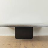 Table basse en métal des années 80 par Heinz Lilienthal