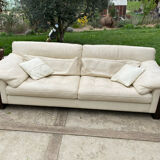 Roche Bobois leather sofa