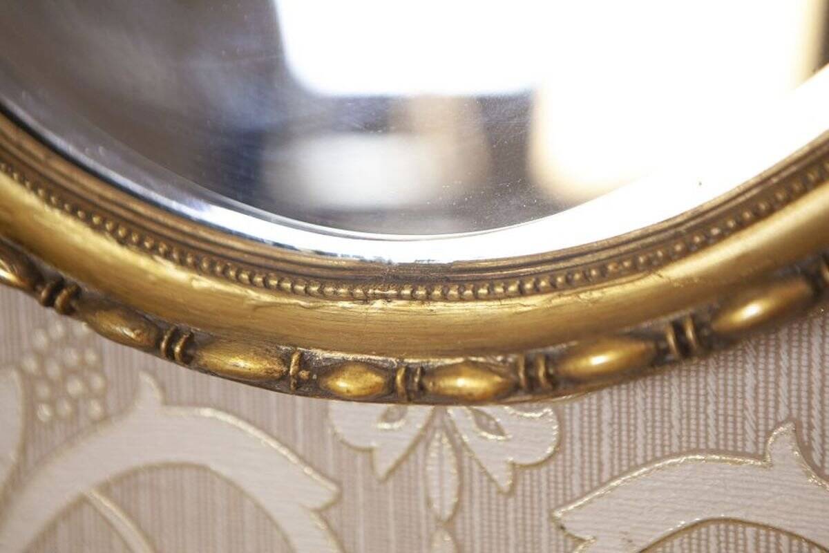 Louis XVI Style Gilded Wall Mirror, Early 20th Century