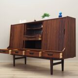 Buffet haut en palissandre, design danois, années 1960, production : Danemark