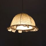 Suspension dôme arrondi avec volants Margaret imprimée "brindilles"