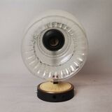 Eastern European mid century hand-blown glass wall sconce lamp 1970s