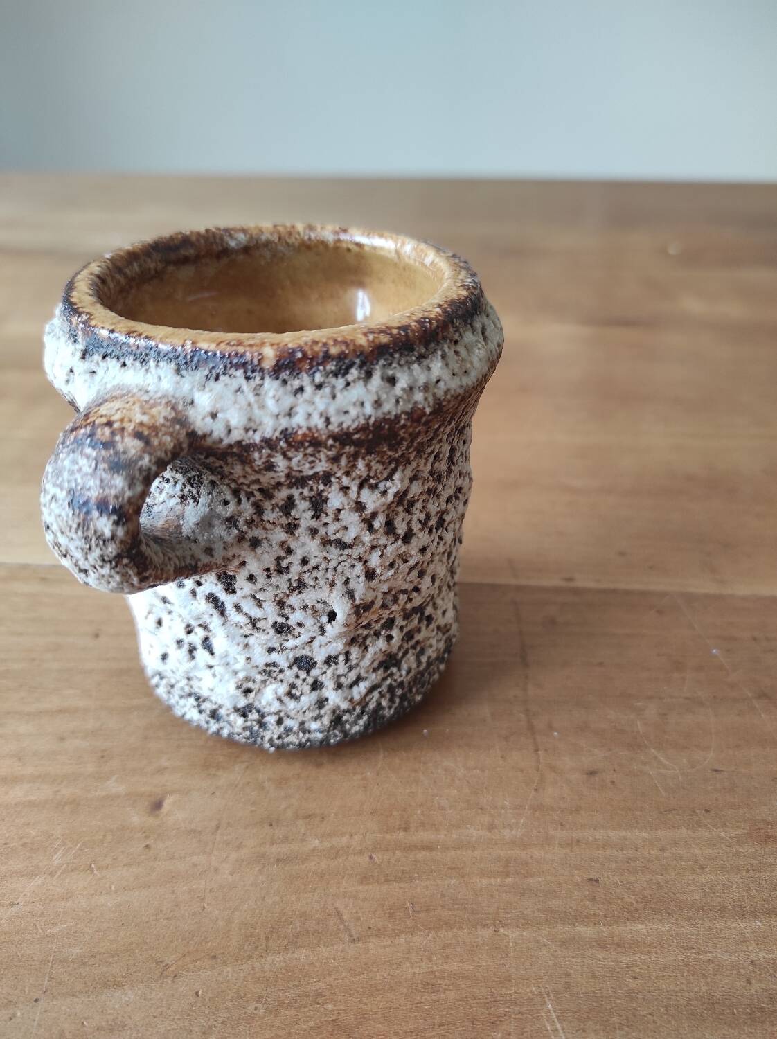 Small Fat Lava Vase
