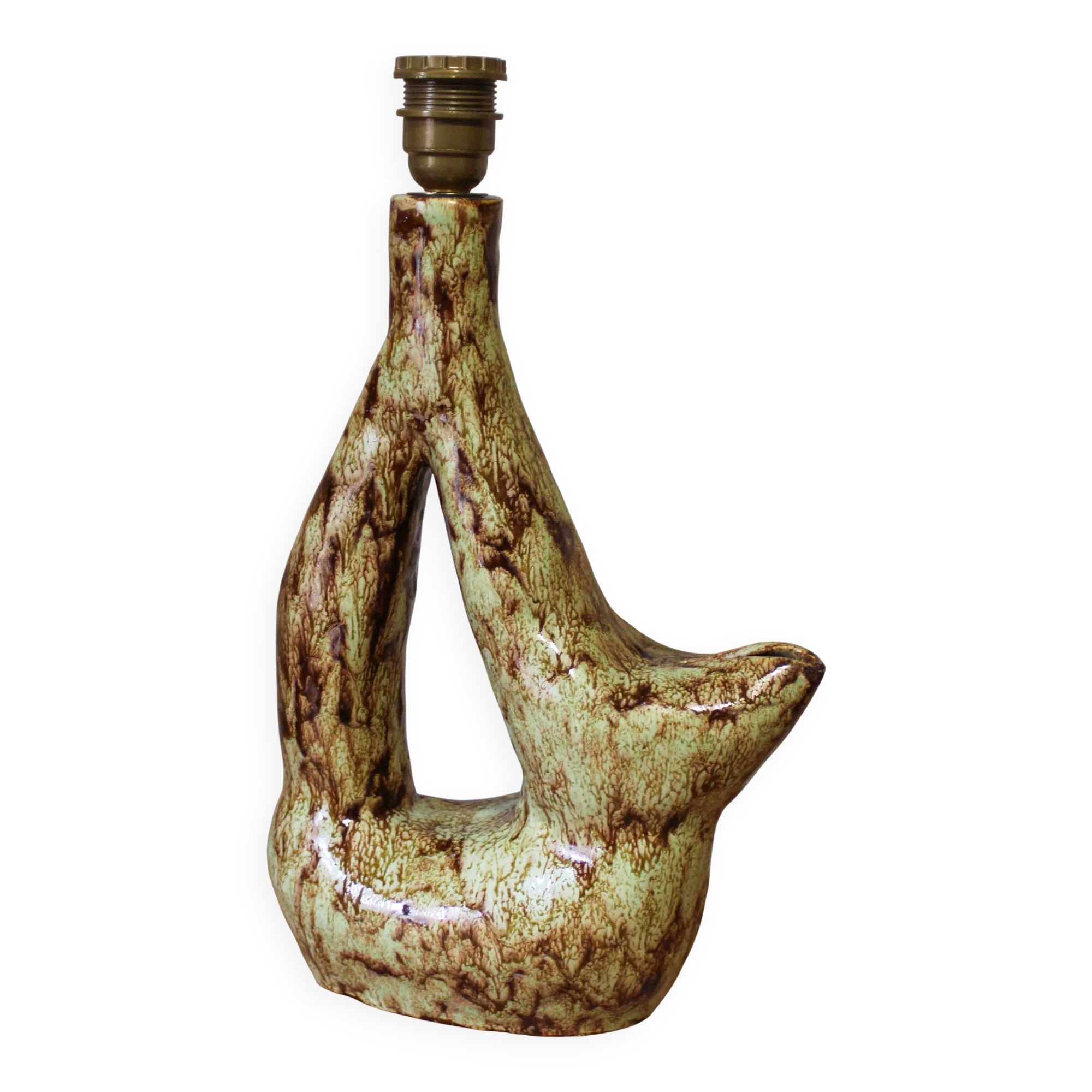 Ceramic lamp base