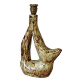 Pied de lampe en céramique