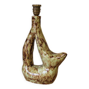 Pied de lampe en céramique