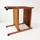 Mid century teak bar table, brdr.forbo, denmark, 1960s