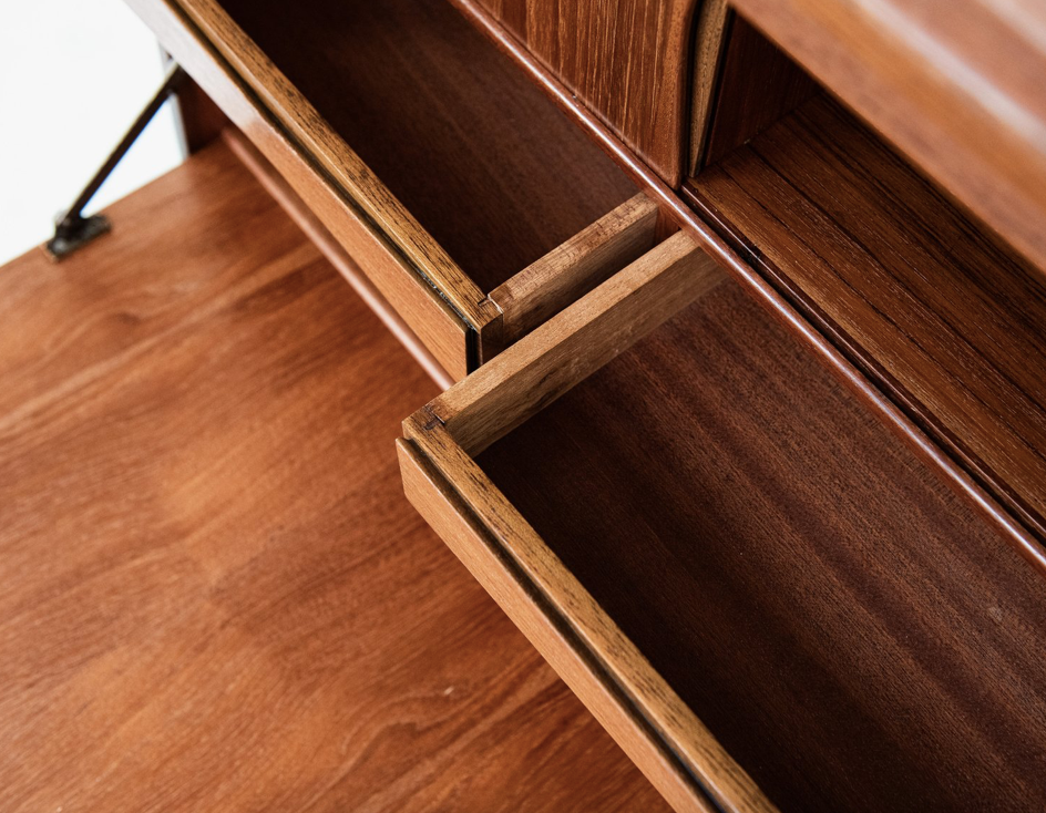 Teak Bureau by Erling Torvits for Klim Møbelfabrik, 1960s