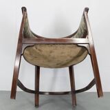 1920s pair of bentwood armchairs, Czechoslovakia
