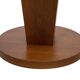 Vintage side table art deco style 80s wood minimalist design