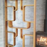 Wall Divider by Ludvik Volak from Drevopodnik Holesov