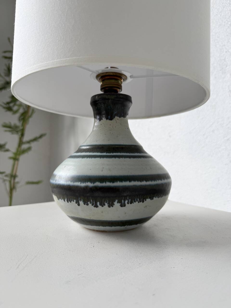 Vallauris ceramic table lamp from the 60s