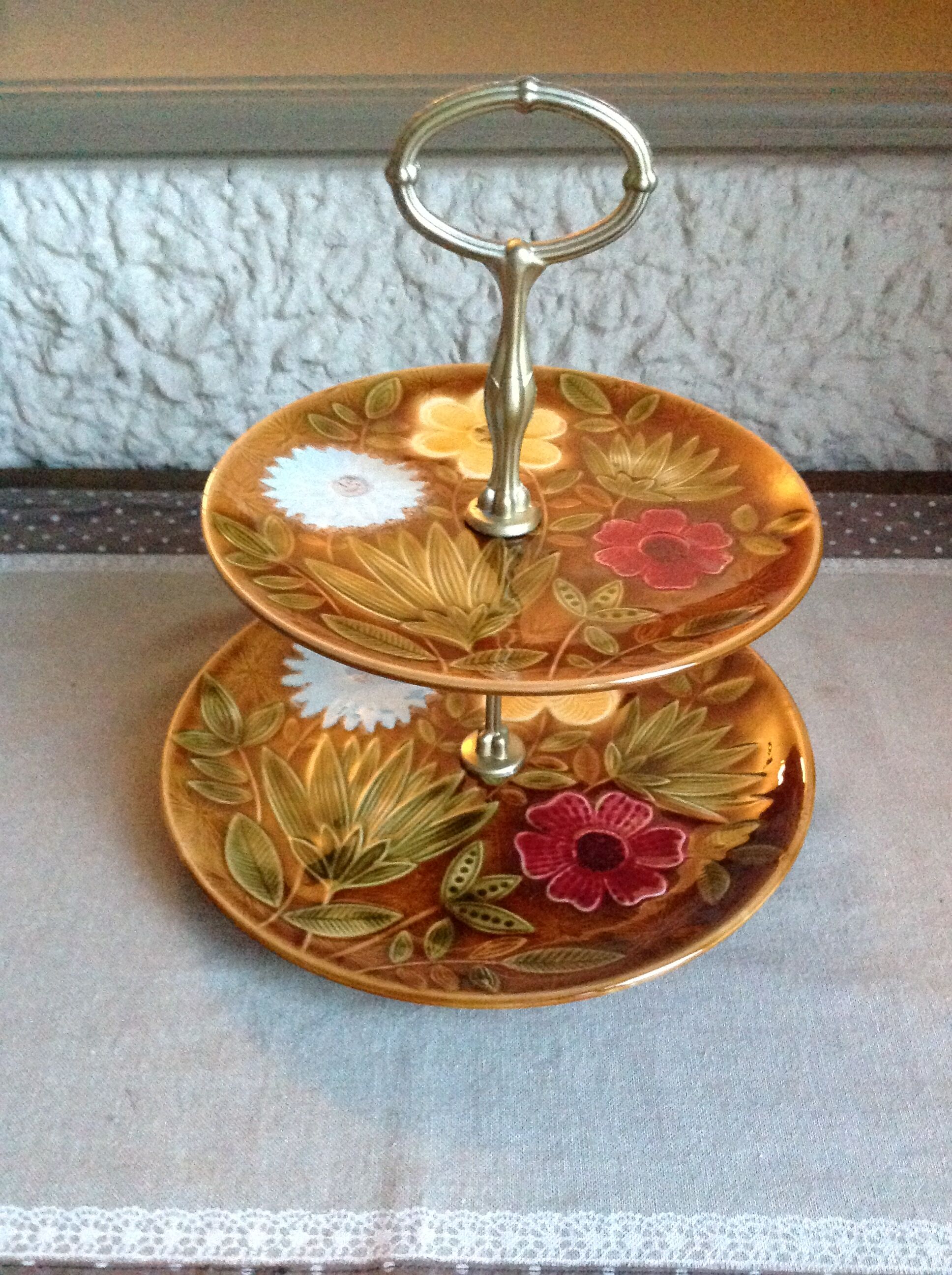 Table servant in sarreguemines vintage 50/60