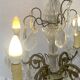 Lustre début XXème en cristal de bohème