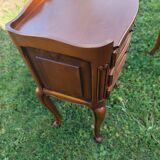 Louis XV style bedside table in cherry wood.