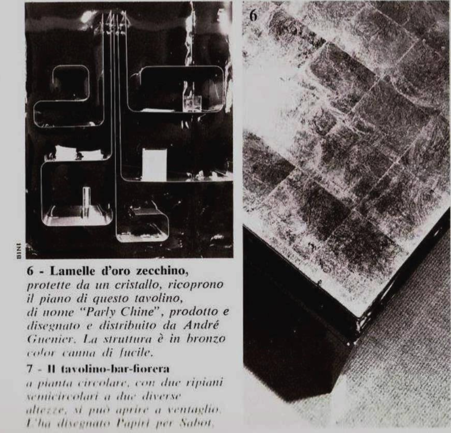 Harry’s bar rotating coffee table by Massimo Papiri for Mario Sabot Italy 1970s