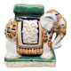 Cendrier vide poche  éléphant en céramique