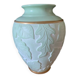 Large green vase