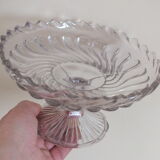 Old cast crystal display cup 19th
