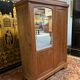 Art deco oak wardrobe