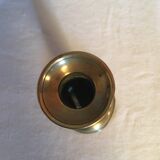 Old brass candlestick
