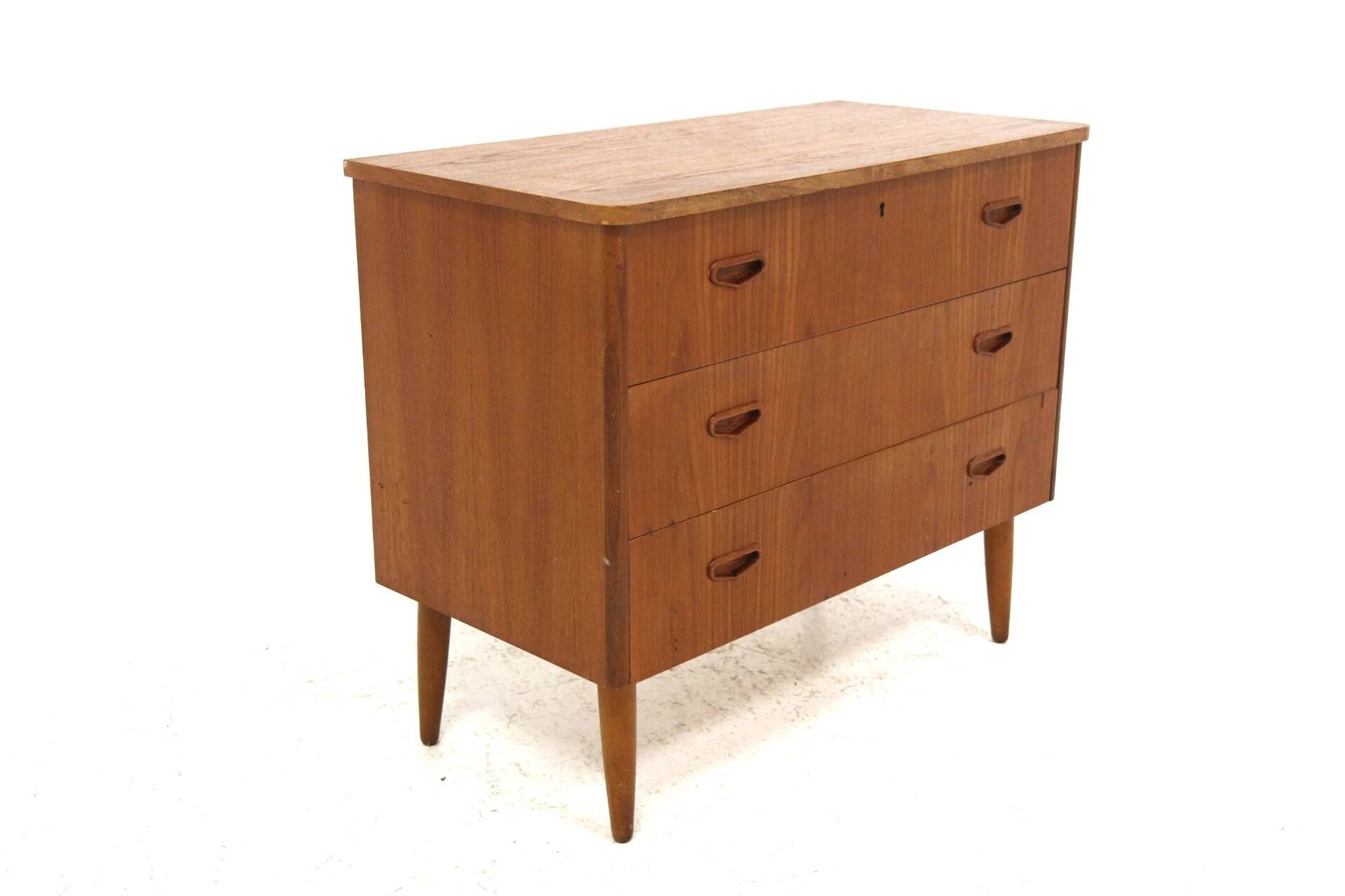 Scandinavian teak chest of drawers, Sweden, 1950