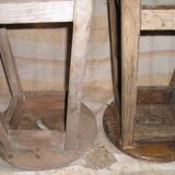 Old pair of stools