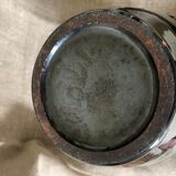 Vase Art Deco black sign Valy