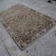 Vintage Turkish Oushak rug 114x208 cm