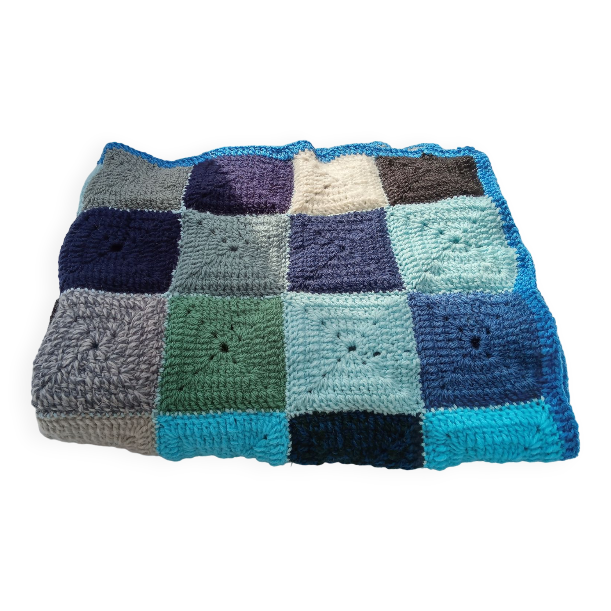 Vintage patchwork throw