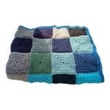 Vintage patchwork throw