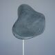 Abstract Organic Sculpture in polished Grey Stone, 1980s