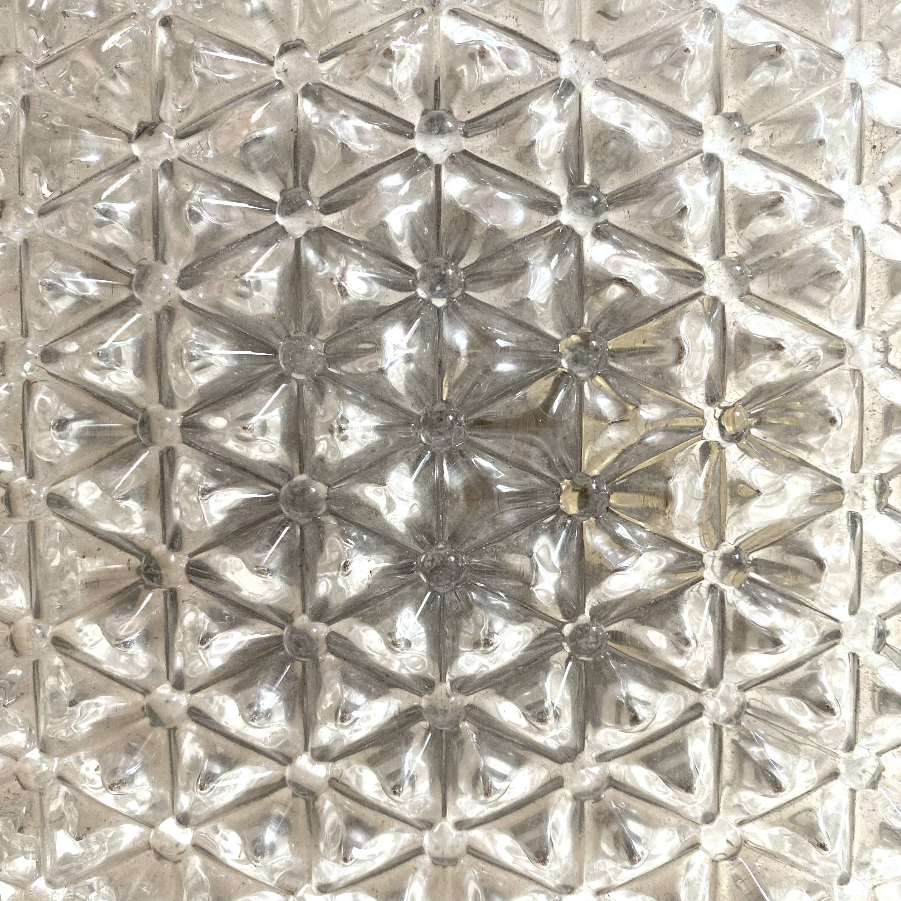 Square ceiling light from the 70s