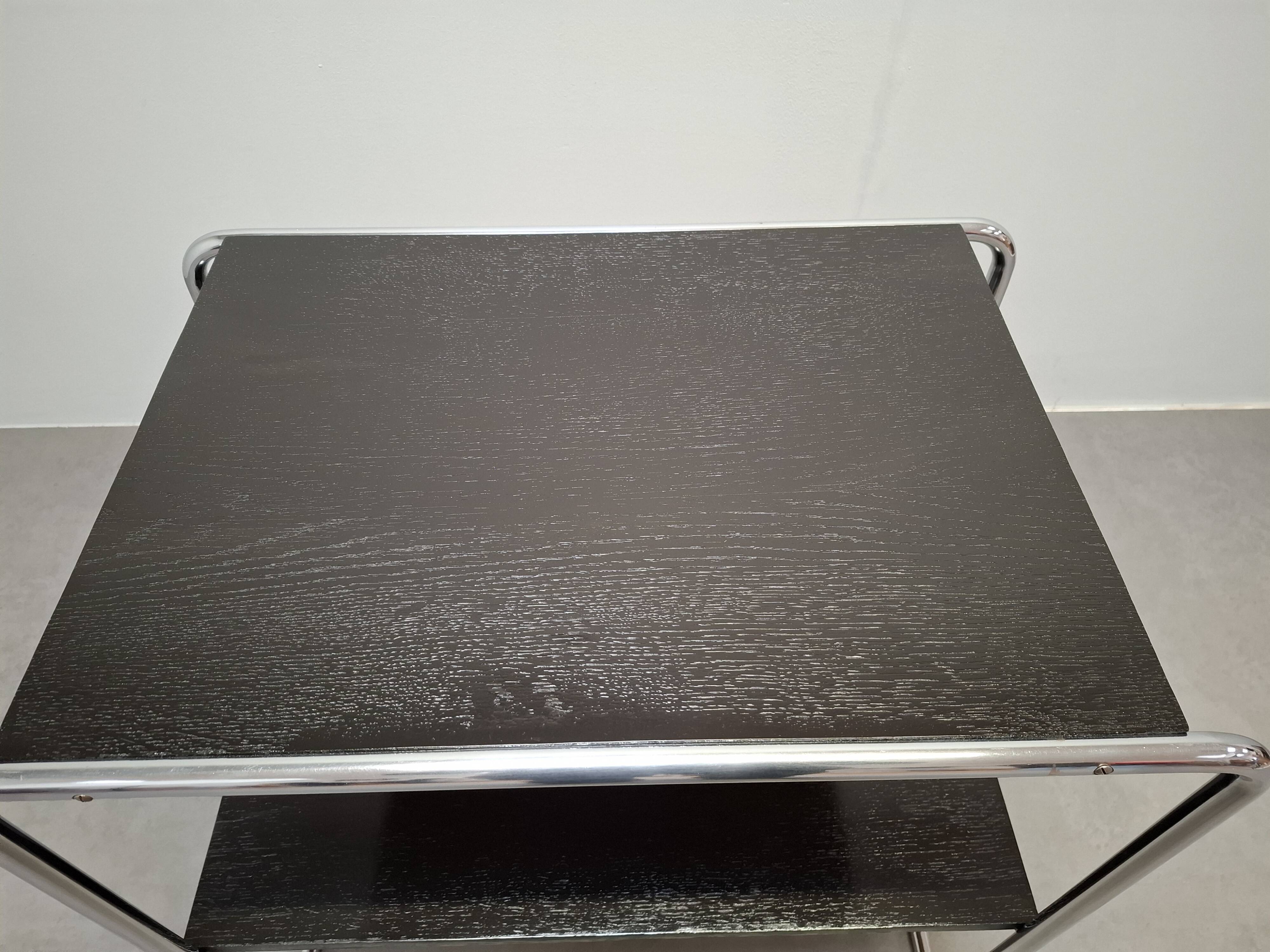 Bauhaus Side Table Attributed to Marcel Breuer, Czechoslovakia