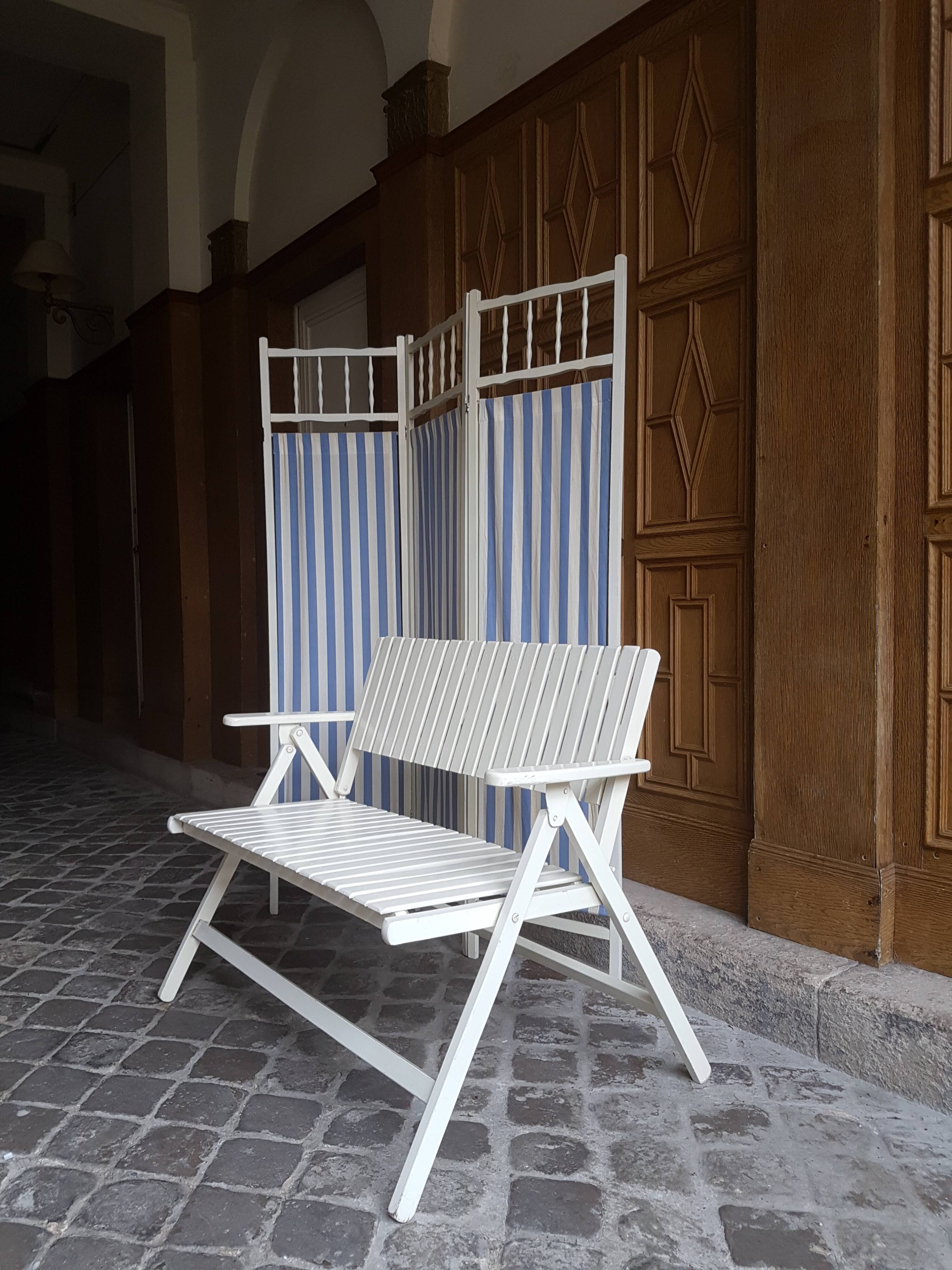 Banc pliable Youpy de R.Gleizes vintage